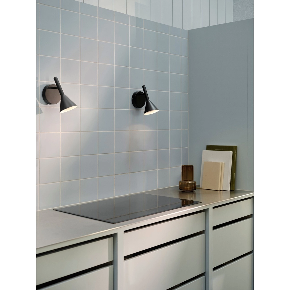 Lumière de lecture murale noire Kelvis  Nordlux 5704924027345