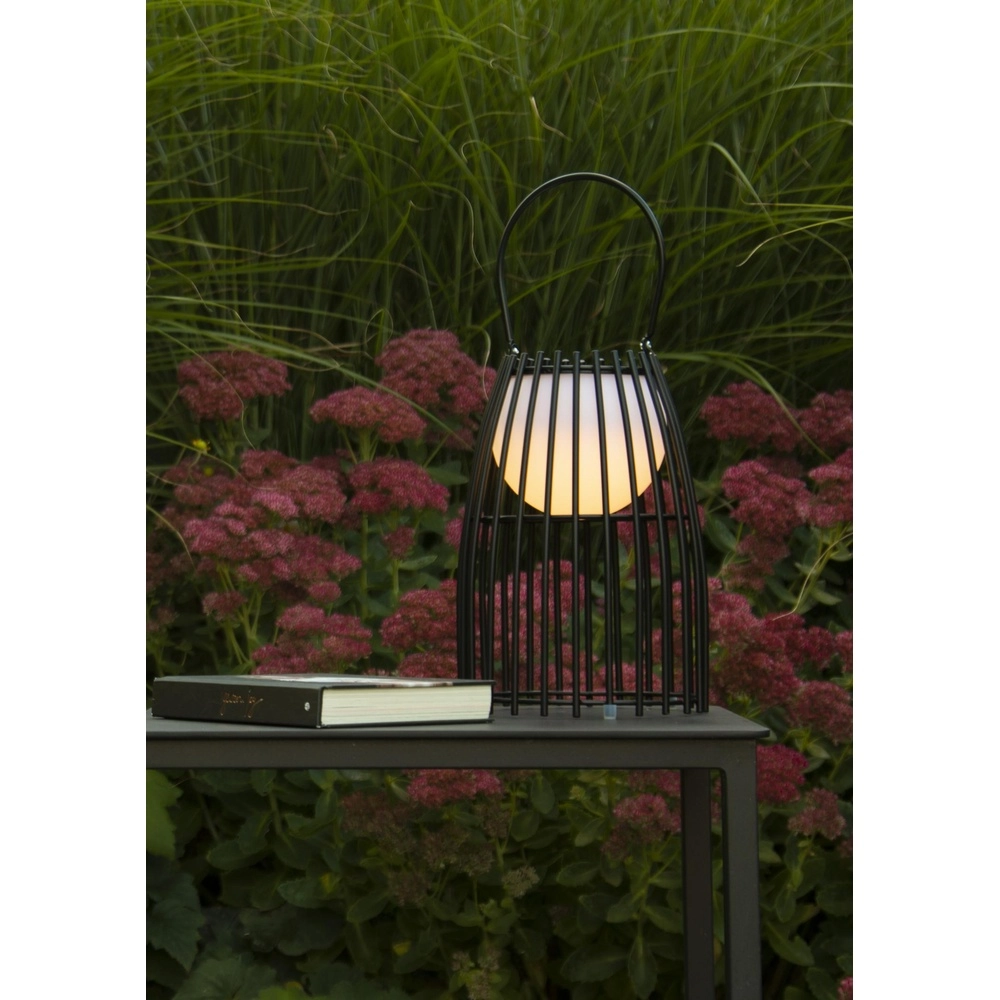 Lampe de table rechargeable Fjara Noir Lucide 5411212061355