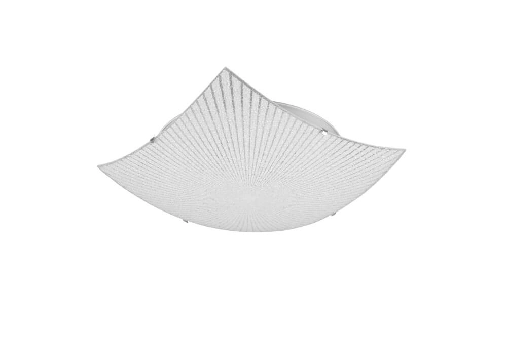 Plafonnier en verre Elisa 40x40cm Trio 4017807522051