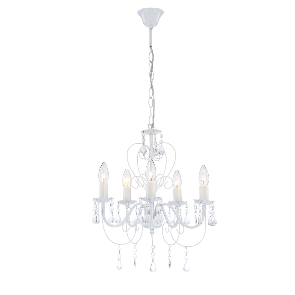 Lustre blanc Pinja Classique