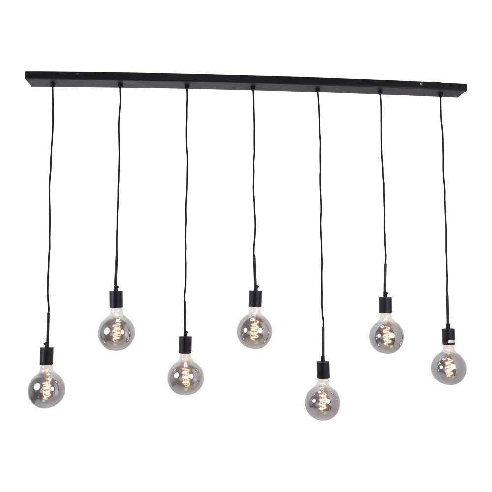 Lampe suspendue Bulby 7 lumières 160 cm Lampe suspendue Bulby 7 lumières 160 cm