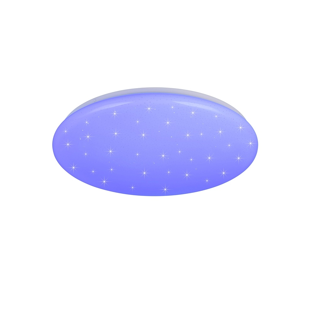 Plafonnier Cetus blanc avec fonction RGB Trio 4017807654561