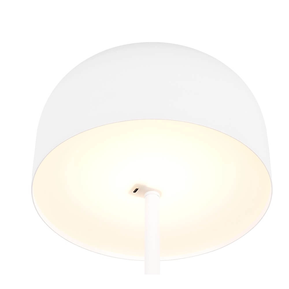 Lampadaire rechargeable Jeff blanc Trio 4017807640885
