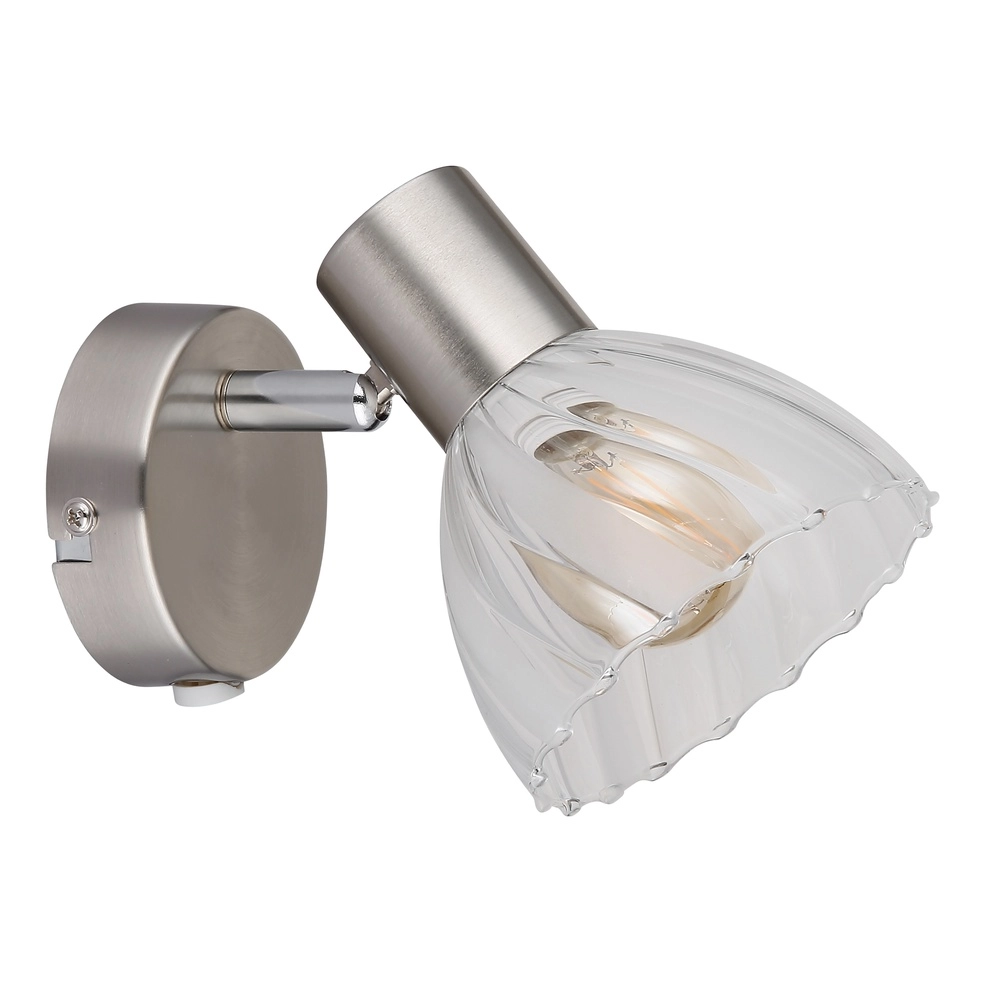 Lampe murale Zachery nickel Globo 9007371528486
