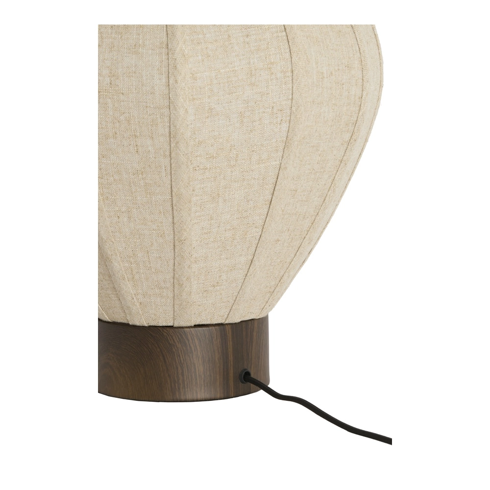 Lampe de table Kyzo Ø 35cm japandi brown Light & Living 8717807843434