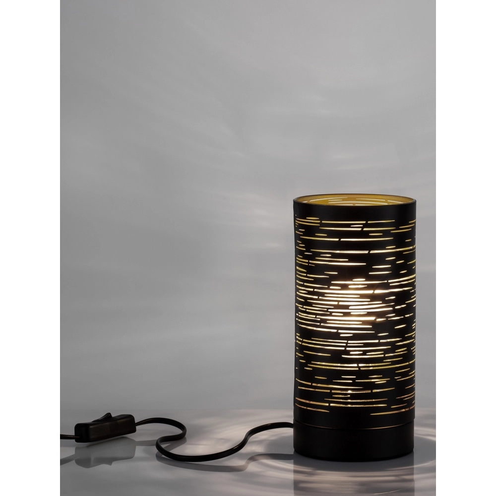 Lampe de table Zane noir Lyora 5212017432438