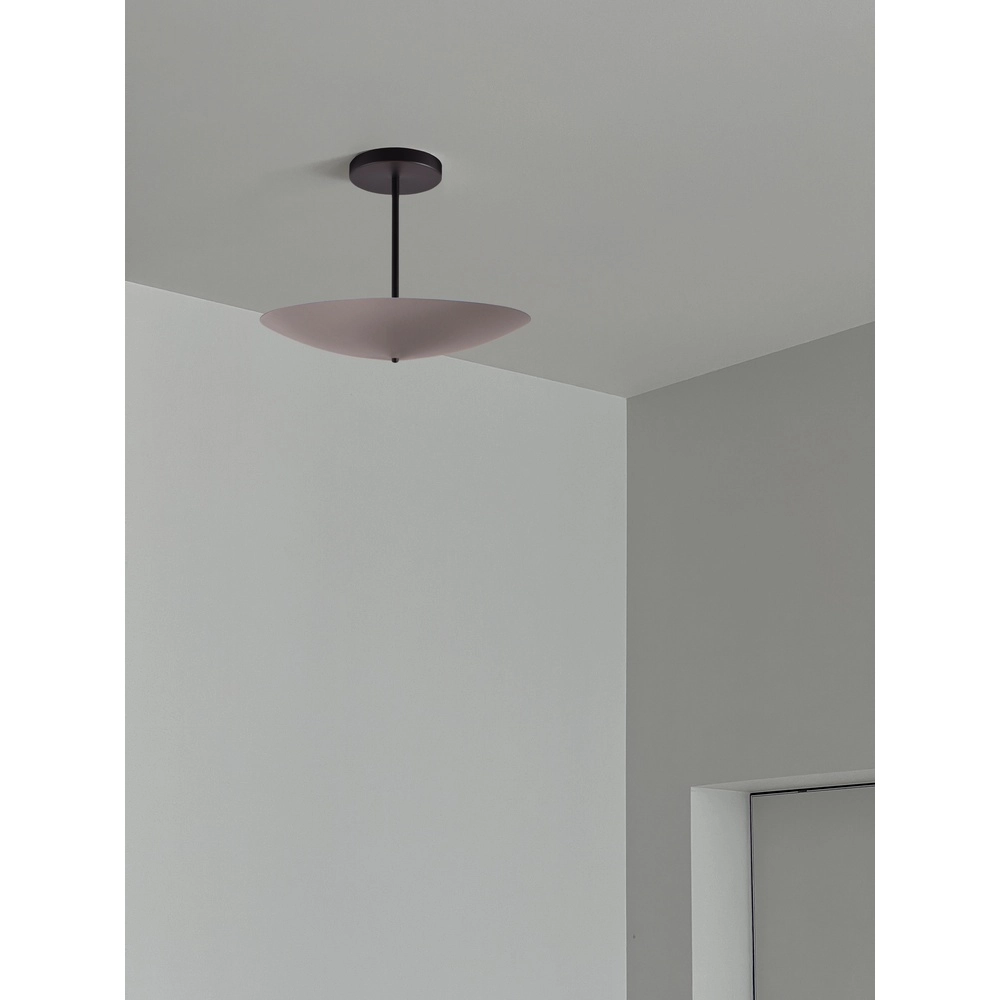 Plafonnier Scala Ø 45cm noir avec du nickel Masterlight 8718121337746