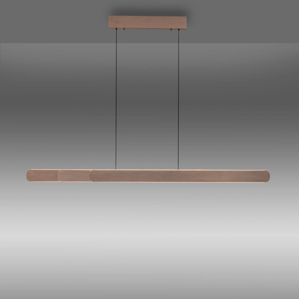 Lampe suspendue design Adriana Round brun Paul Neuhaus 4012248384299