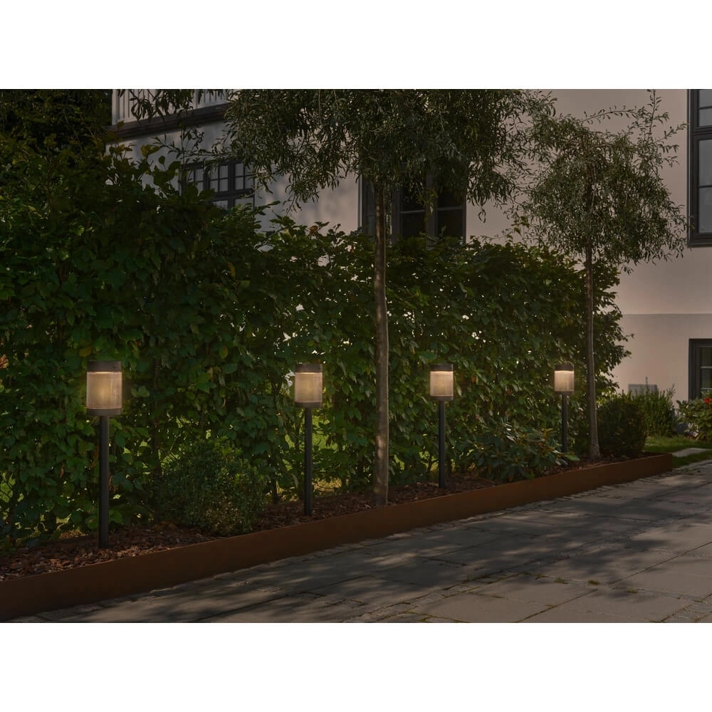 Lampe de jardin Coupar Noir Solaire Nordlux 5704924023460