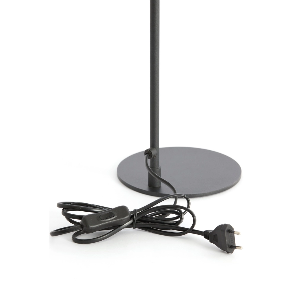 Lampe de bureau noire Salomo Light & Living 8717807190491