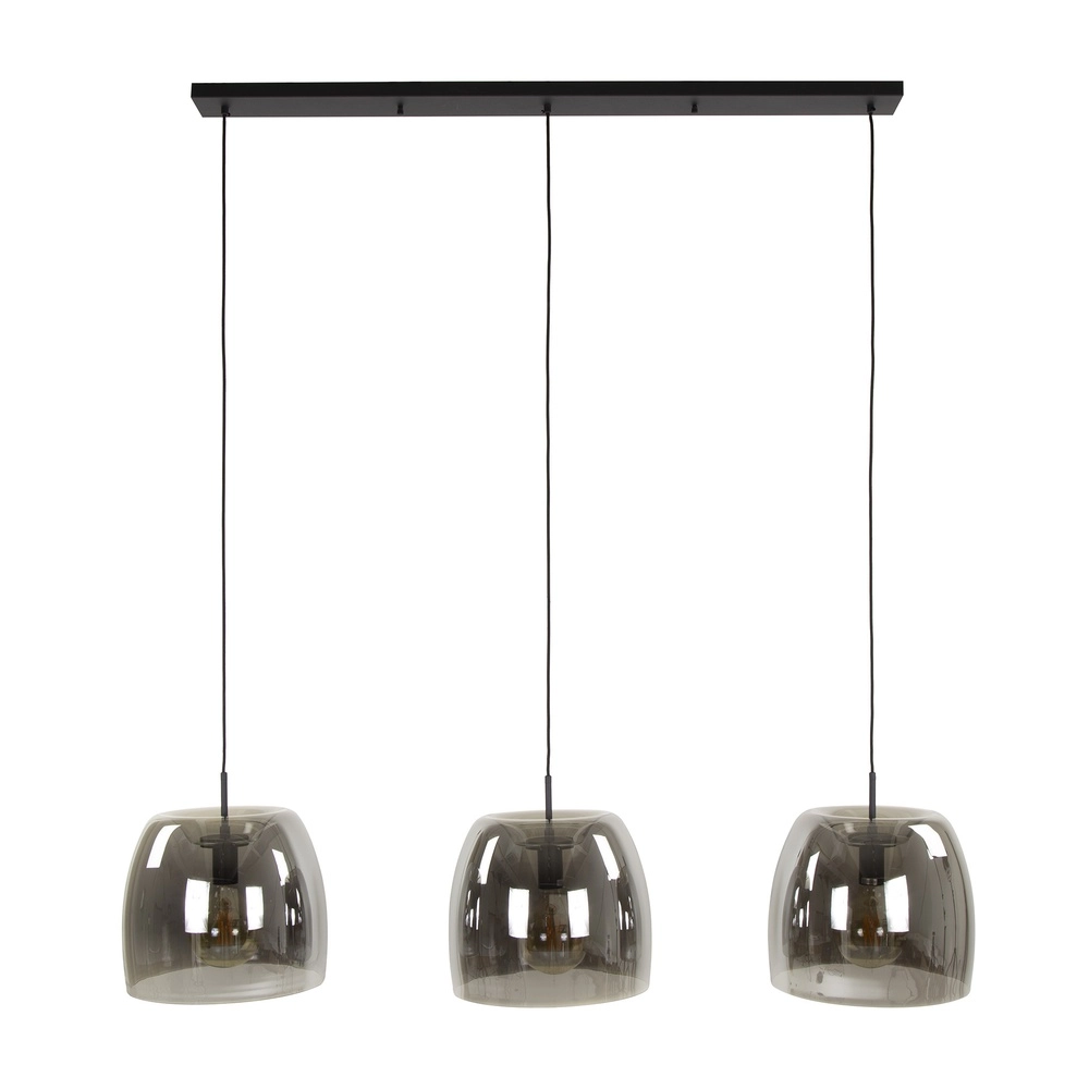 Lampe pendante de table à manger Drift 3x Ø 35cm Lyora 8716803512740