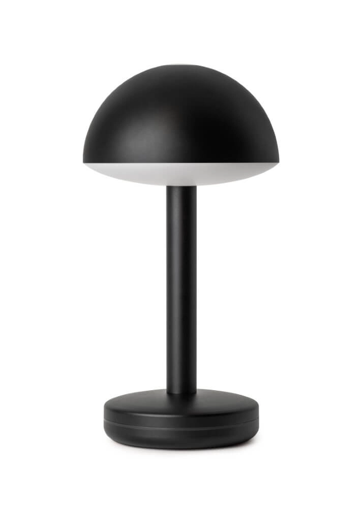Lampe de table rechargeable Bug Black Lampe de table rechargeable Bug Black