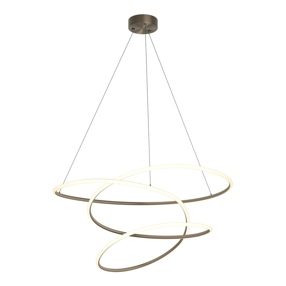 Lampe pendante moderne Racale Ø 78 cm de bronze