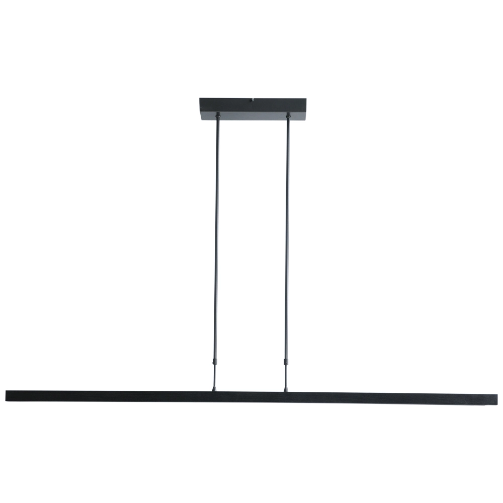 Lampe suspendue Oak nickel noir 134cm