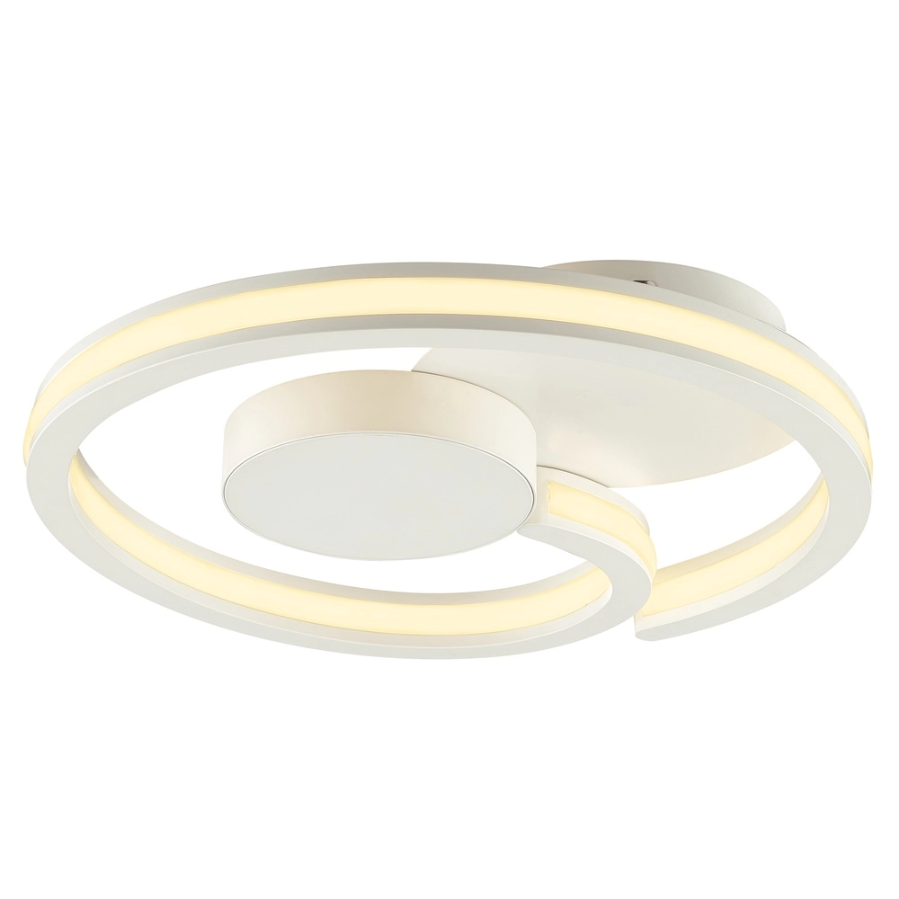 Lampe de plafond blanche Revola conception Ø 40 cm Brilliant 4004353477478