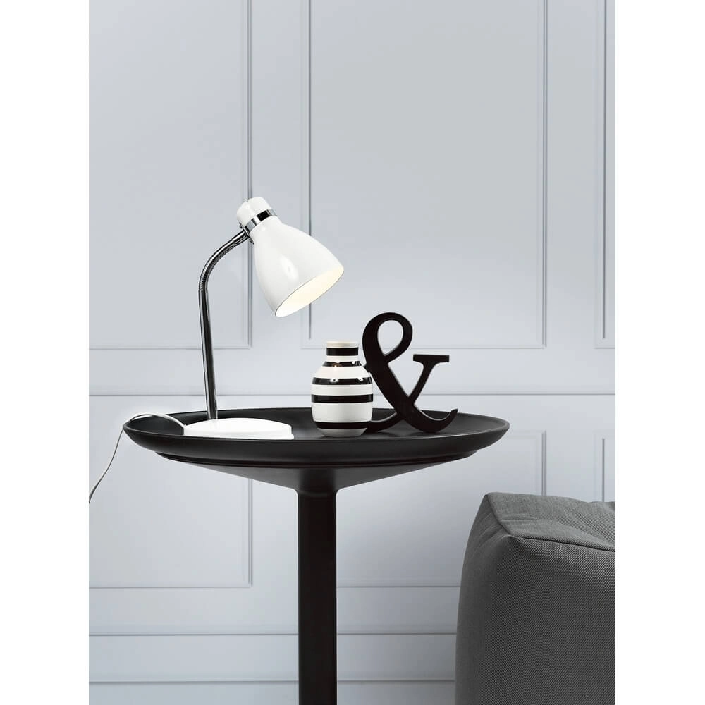 Lampe de table blanche Cyclone concevoir Nordlux 5701581220379
