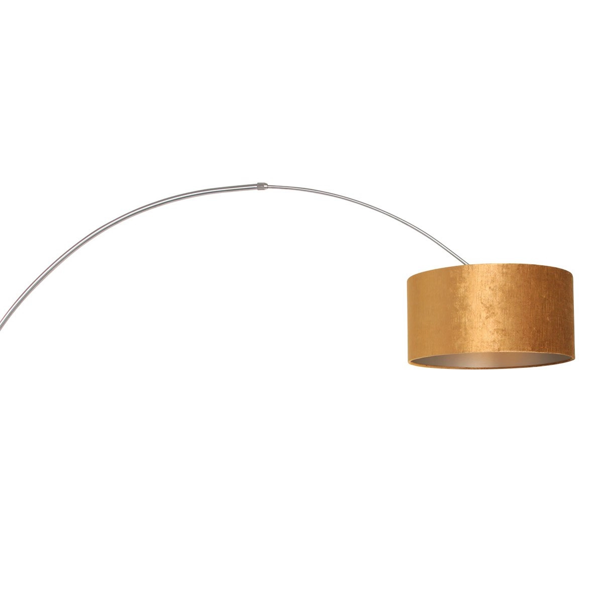 Lampe à arc murale Sparkled Acier inoxydable avec or Steinhauer 8712746146172