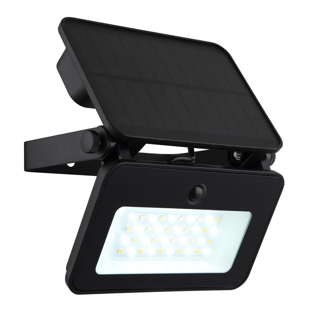 Projecteur solaire Zentro Noir