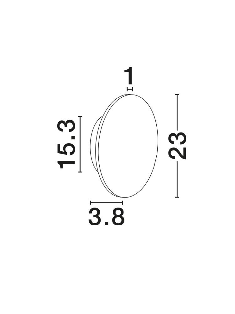 Lampe murale élégante Viano brun sable Lyora 5212017491381