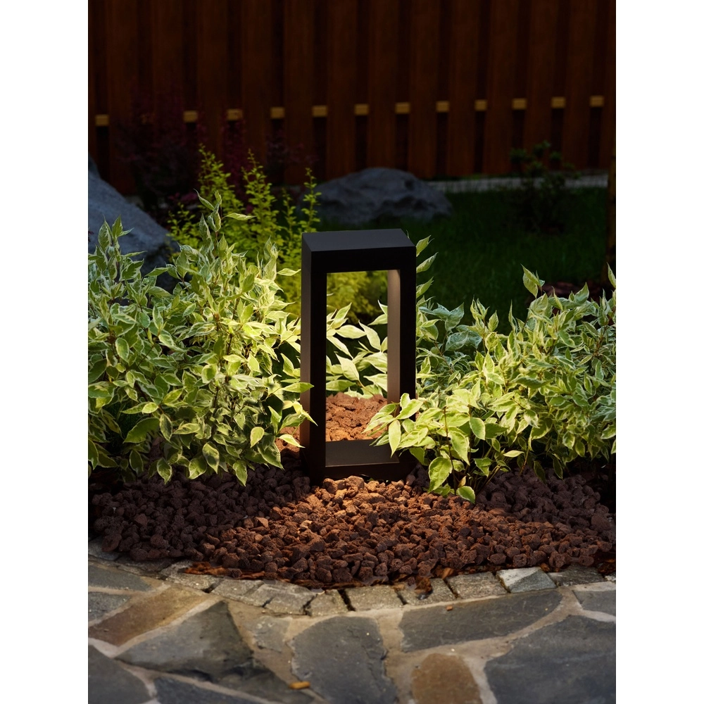 Lampe de jardin noire Dolix 30cm - 3000K Lyora 5212017488169