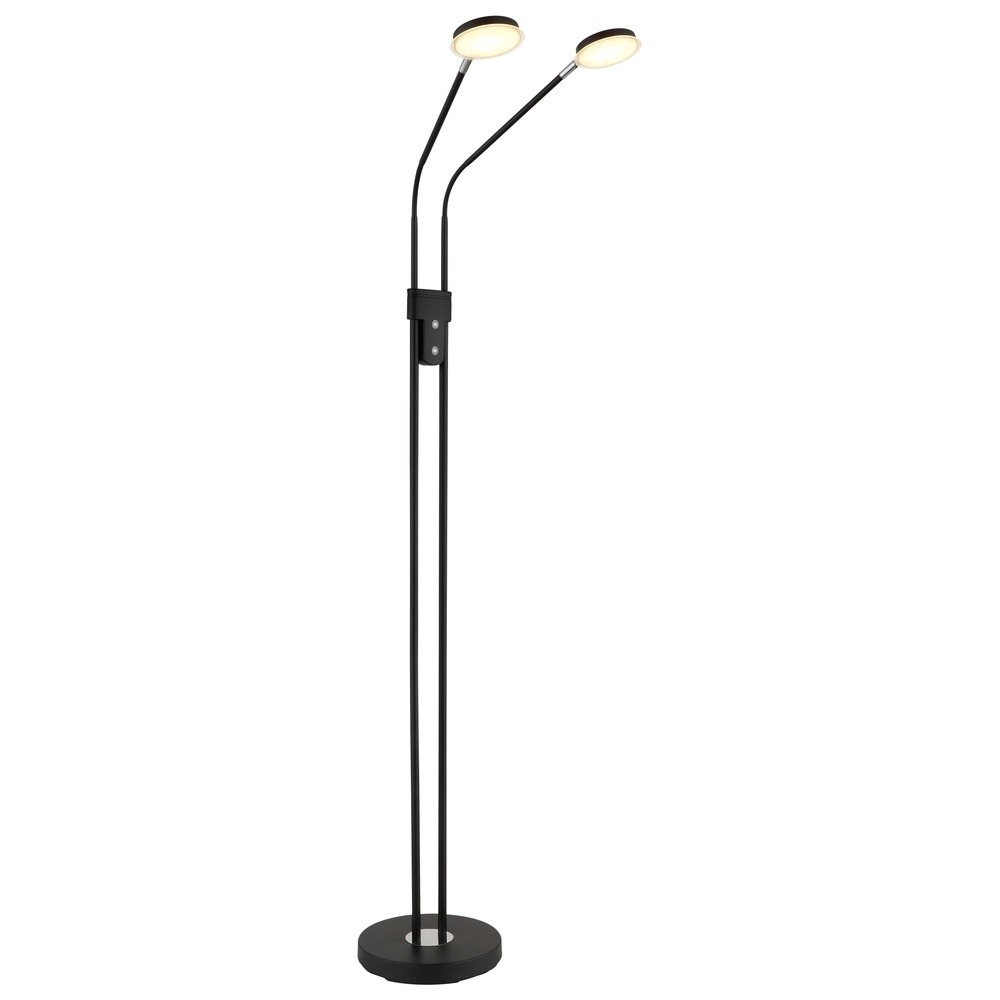 Lampe de lecture double Silvio Noir Globo 9007371580378
