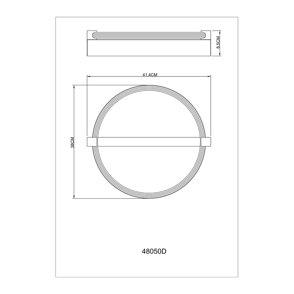 Lampe de plafond Fletcher Conception du bois Globo 9007371586288