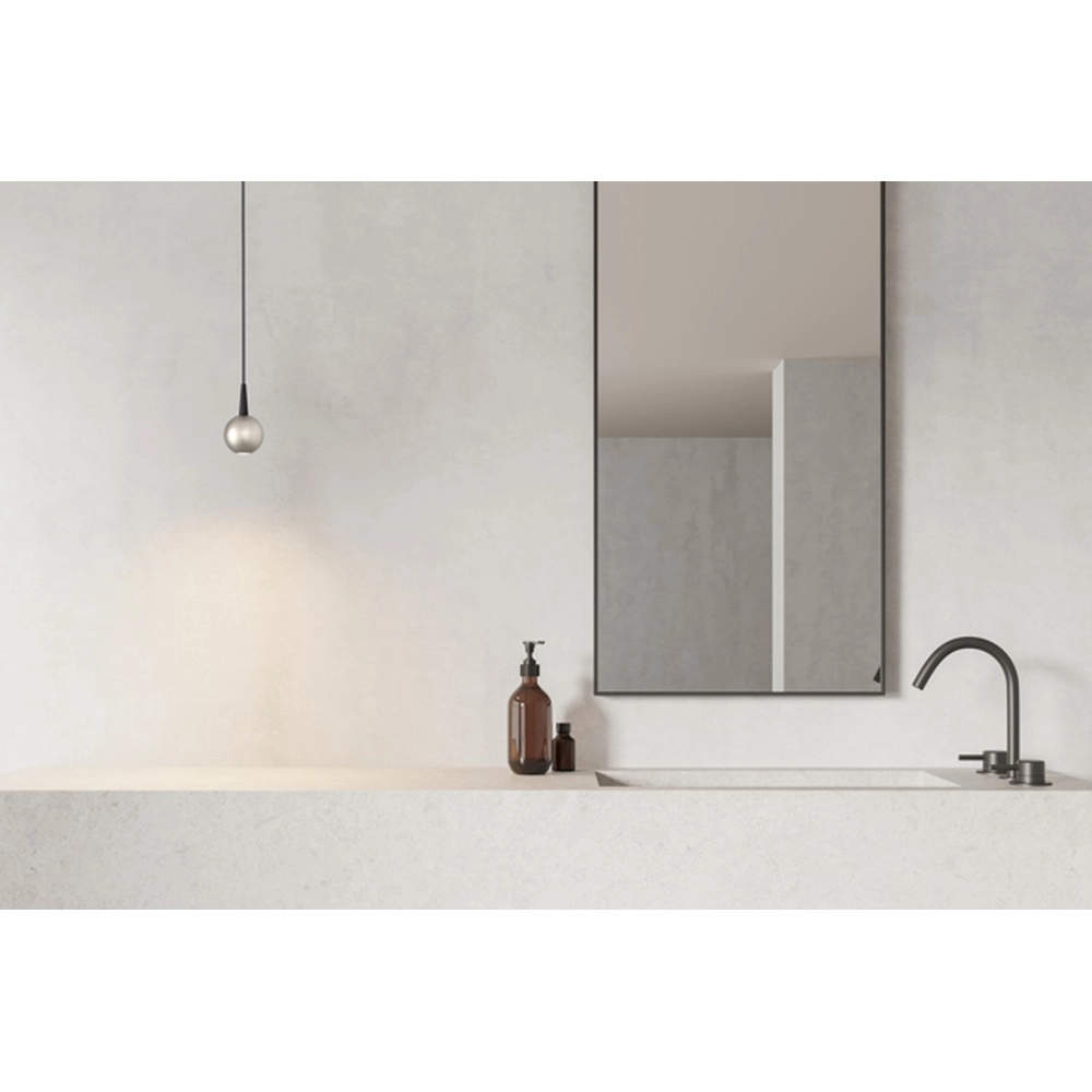 Lampe suspendue Talana noir avec nickel Ø 6cm Masterlight 8718121352206