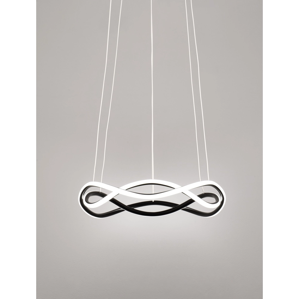 Suspension design Jinal noir Ø 45cm Lyora 5212017438720