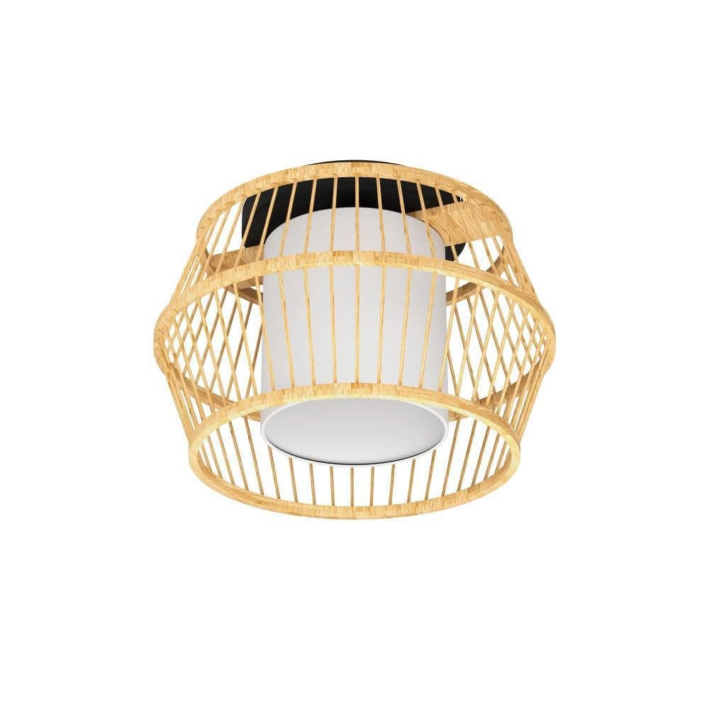 Plafonnier Monterroso Ø 35cm - rotin