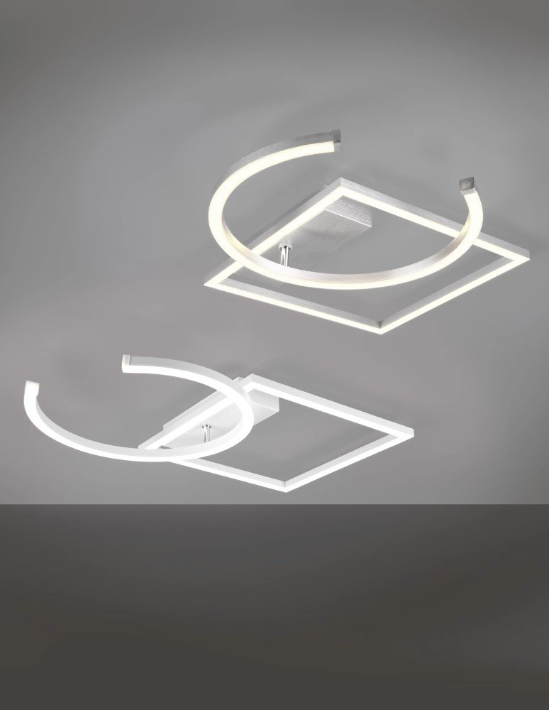 LED plafonnier Pivot 23w - 4000K - 54,5cm blanc Trio 4017807488449