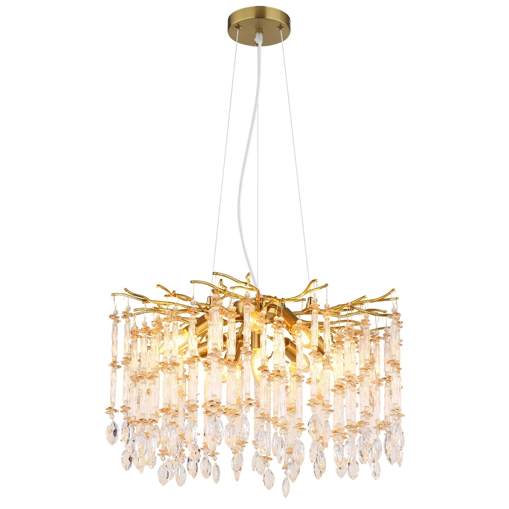 Lampe suspendue Gloria Ø 60 cm d’or