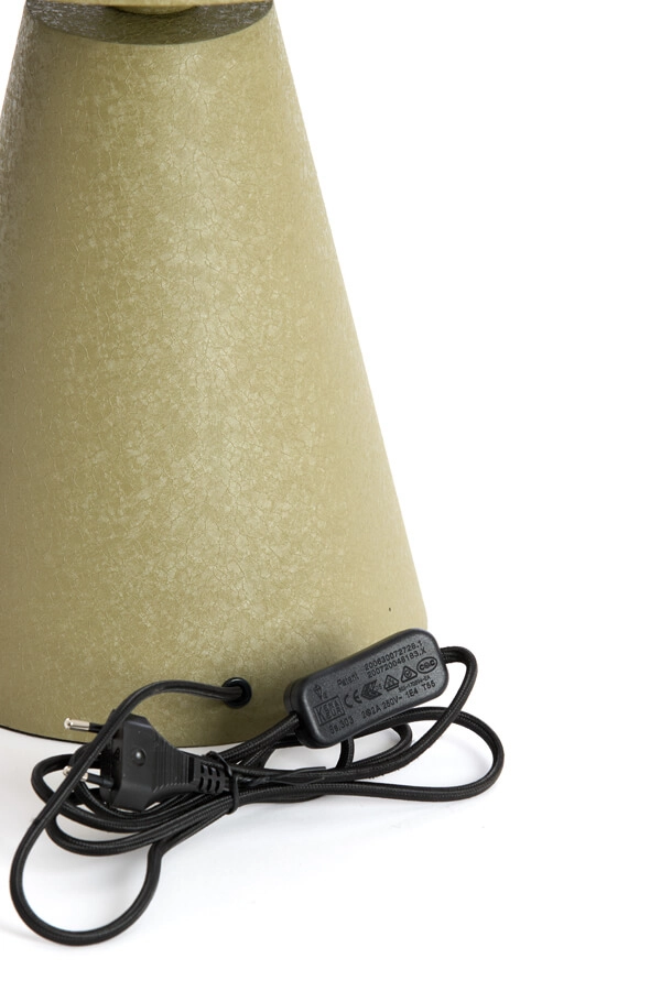 Lampe de table design Surrina vert Ø 26cm Light & Living 8717807741006