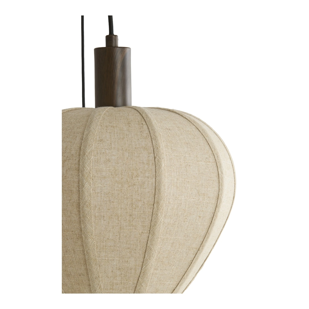 Lampe pendante Japandi Huxi 5 lumières Light & Living 8717807843458