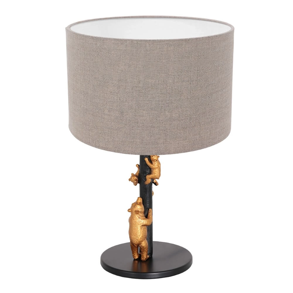 Lampe de table design Animaux avec capuche taupe Lampe de table design Animaux avec capuche taupe