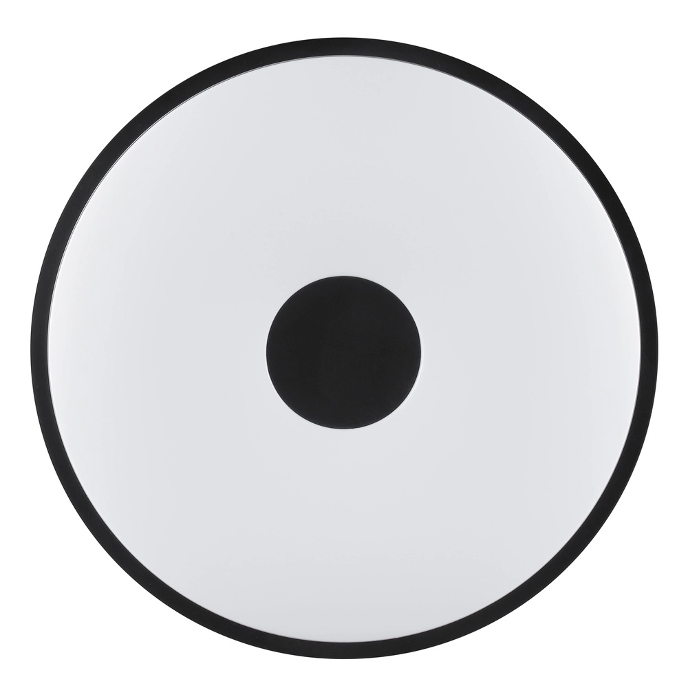 Éclairage de plafond Tavis noir Ø 44,5cm Brilliant 4004353477591
