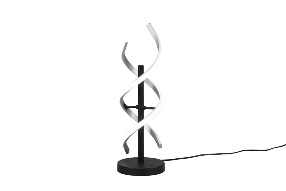 Lampadaire design Sequence métal brossé