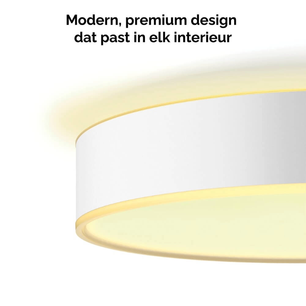 Plafonnier Hue Enrave L - White Ambiance Ø 42,5 cm blanc Philips 8718696176450