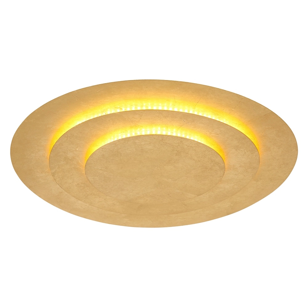 Lampe de plafond dorée Heda Ø 49cm