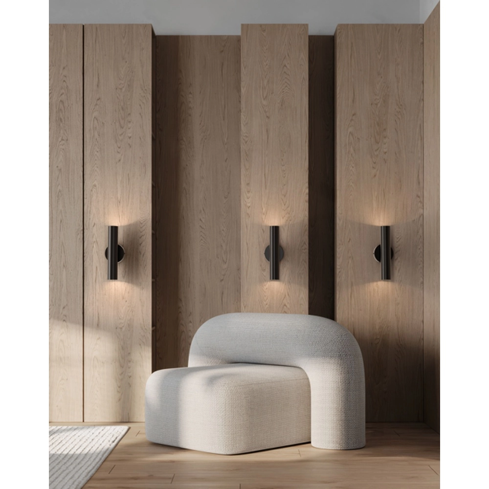 Projecteur mural Run noir - 2x GU10 Masterlight 8718121374178