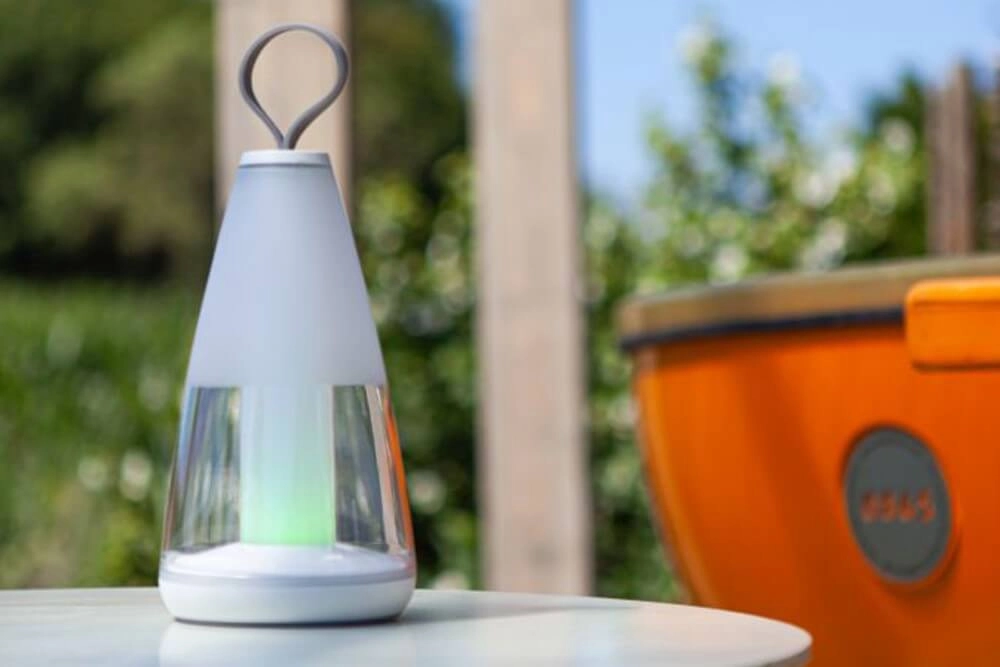 Jolie lampe de table Pepper prix du design point rouge Lutec 6939412087917