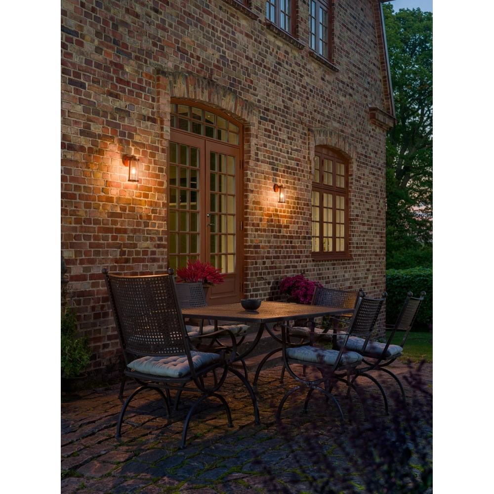 Lampe murale de conception Catania brun rouille KonstSmide 7318300030454