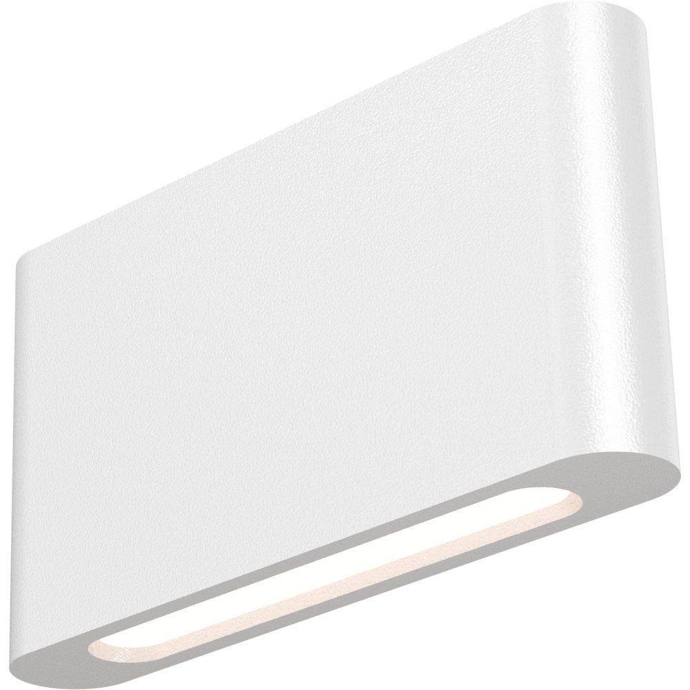Spot mural moderne Atina 20cm blanc