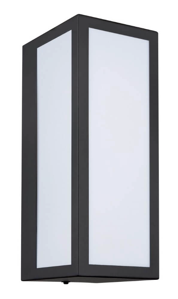 Applique noire Gundula verre de lait Globo 9007371440801