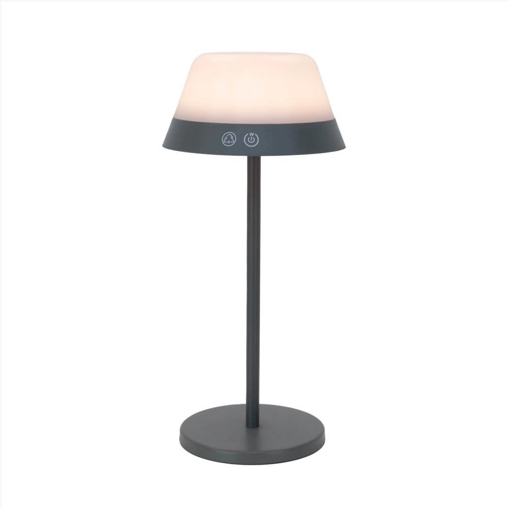 Lampe de table Meggiano conception gris Eglo 9008606297696