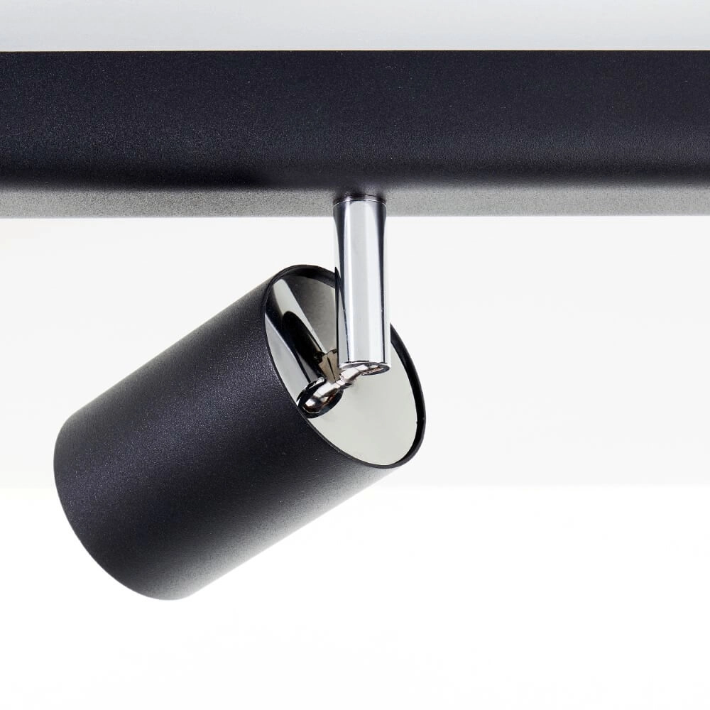 Plafonnier 6 lumières Different conception noir Brilliant 4004353435294