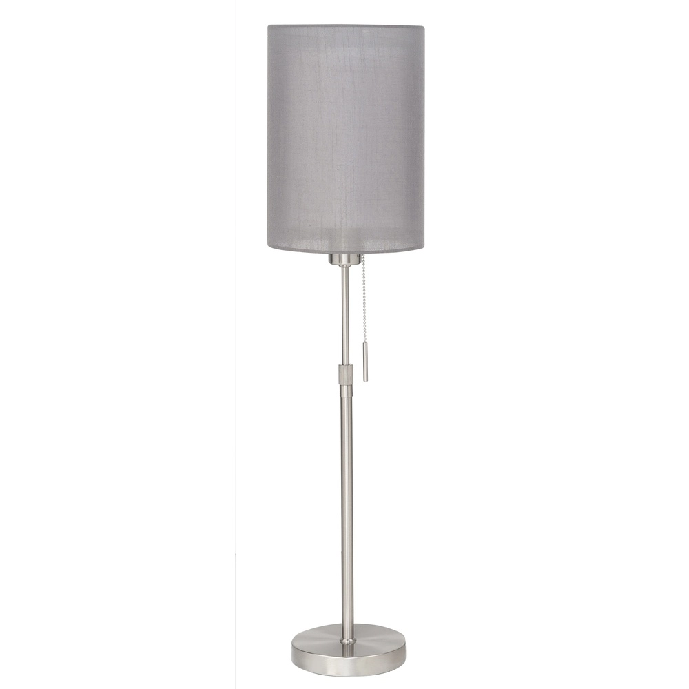 Lampe de table Victoria nickel 81cm