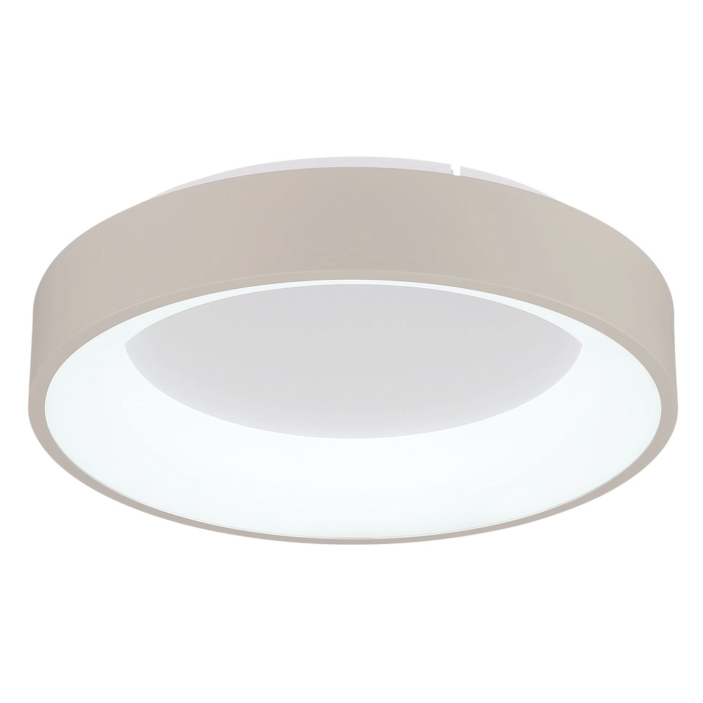 Plafonnier moderne Gallegos brun sable Ø 38cm Globo 9007371578955