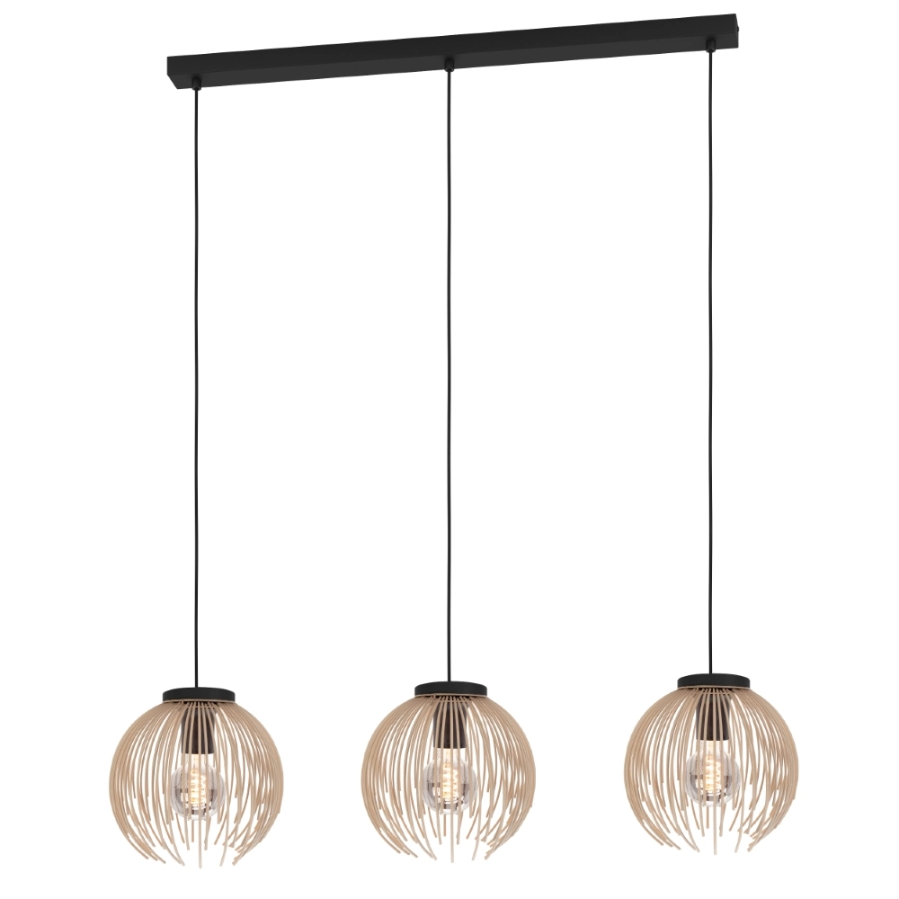 Suspension design Alhabia 3-brun sable clair