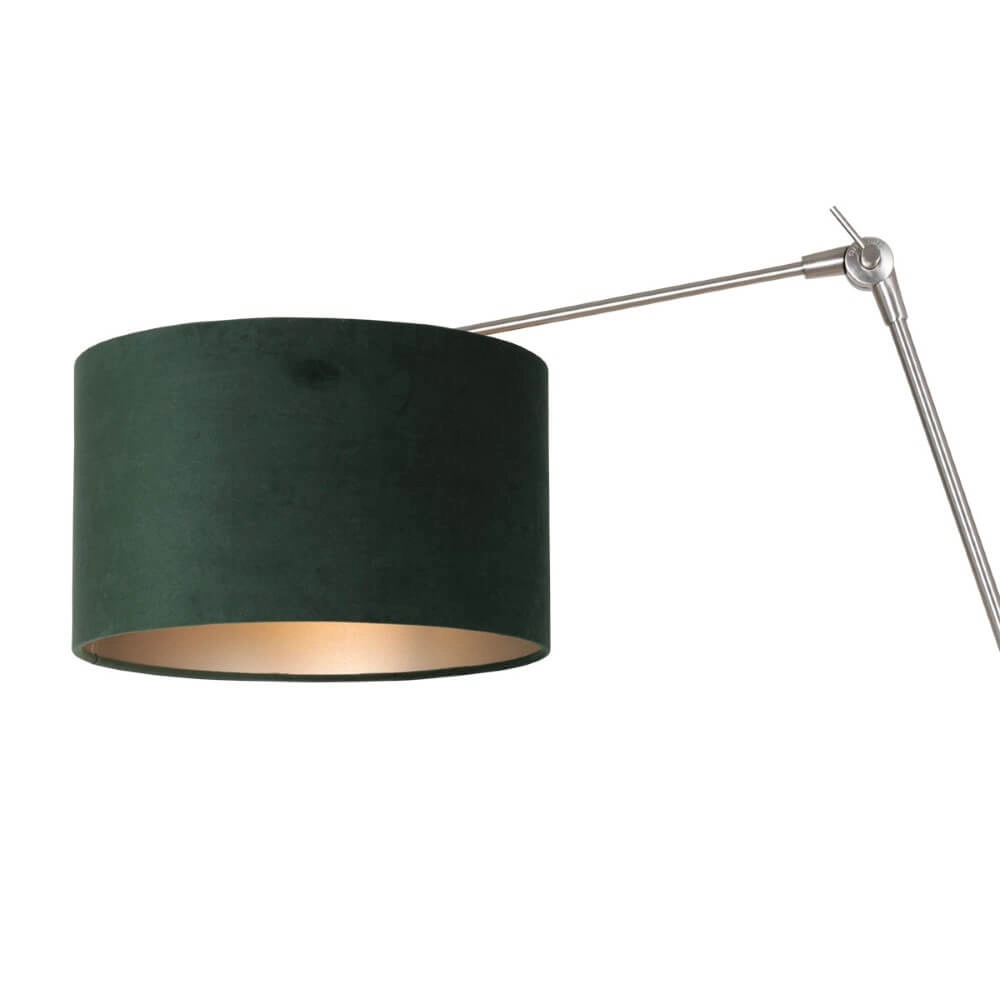 Applique orientable Prestige Chic avec du velours vert Steinhauer 8712746145793