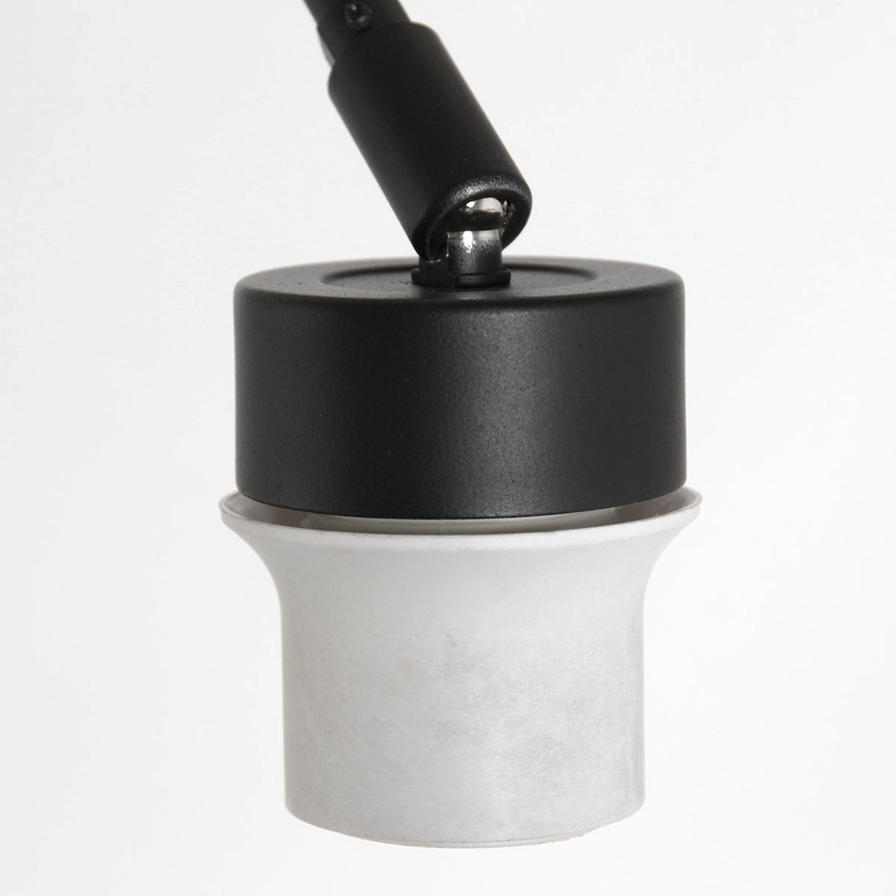 Lampadaire Prestige Chic Rotin et capuche noire Steinhauer 8712746183610